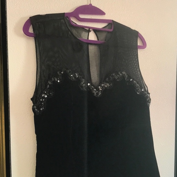 MODA INT’L Beautiful Black Dress - Picture 3 of 7